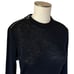 T Alexander Wang Wool Ribbed Pullover Sweater Size M Zipper Shoulder Black Edgy