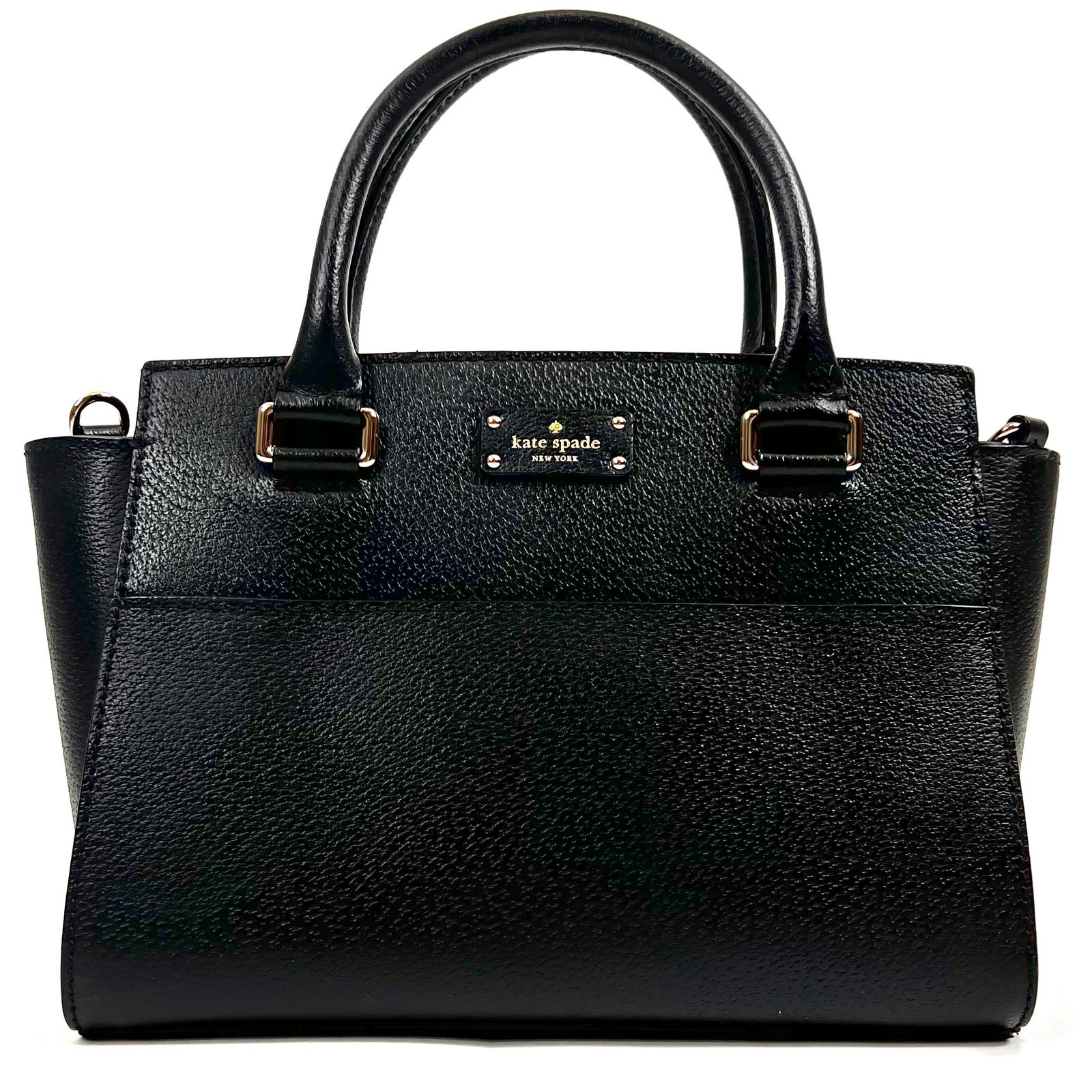 NWOT RRP 329 Kate Spade Black Grove Street Small Lana Satchel