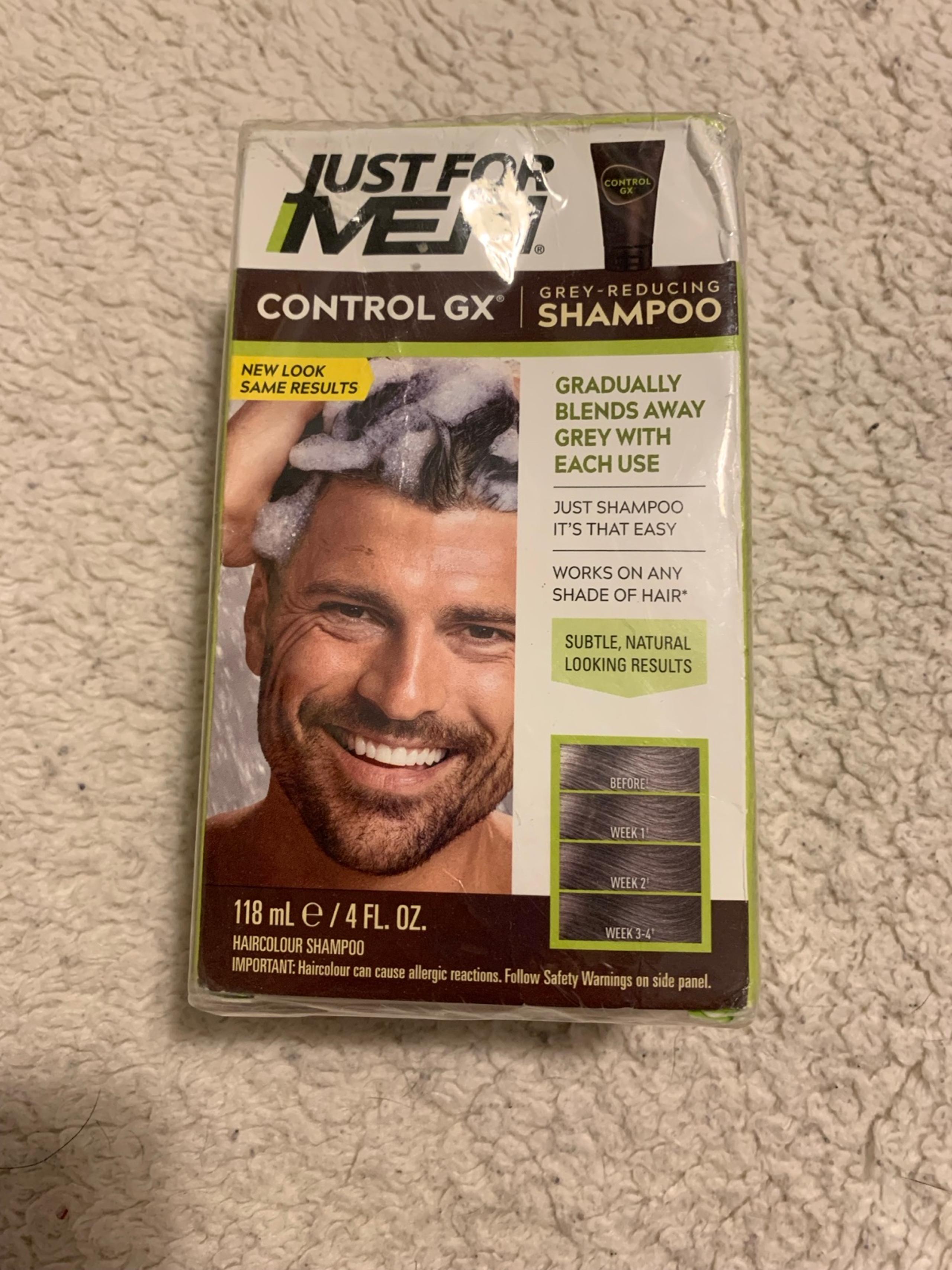 Just For Men ControlGX Grey Reducing Shampoo 4oz