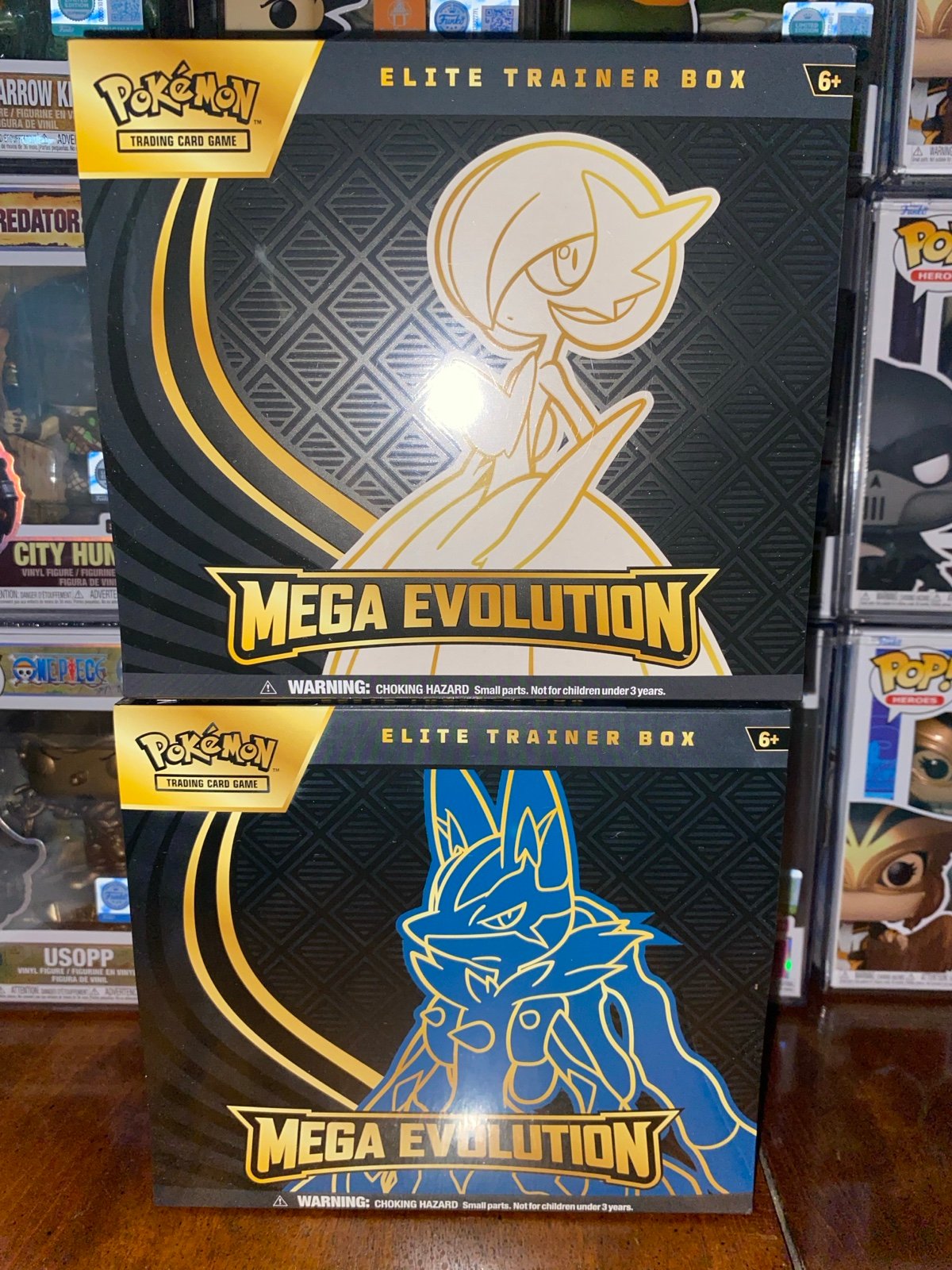 Mega Evolution Gardevoir & Lucario ETB Elite Trainer Box Set of 2