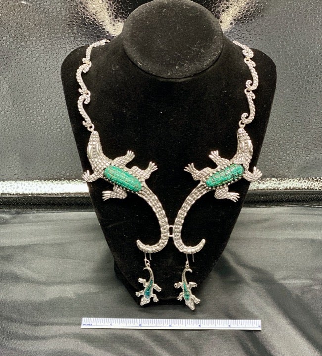 Mexican Designer Necklace & Earrings