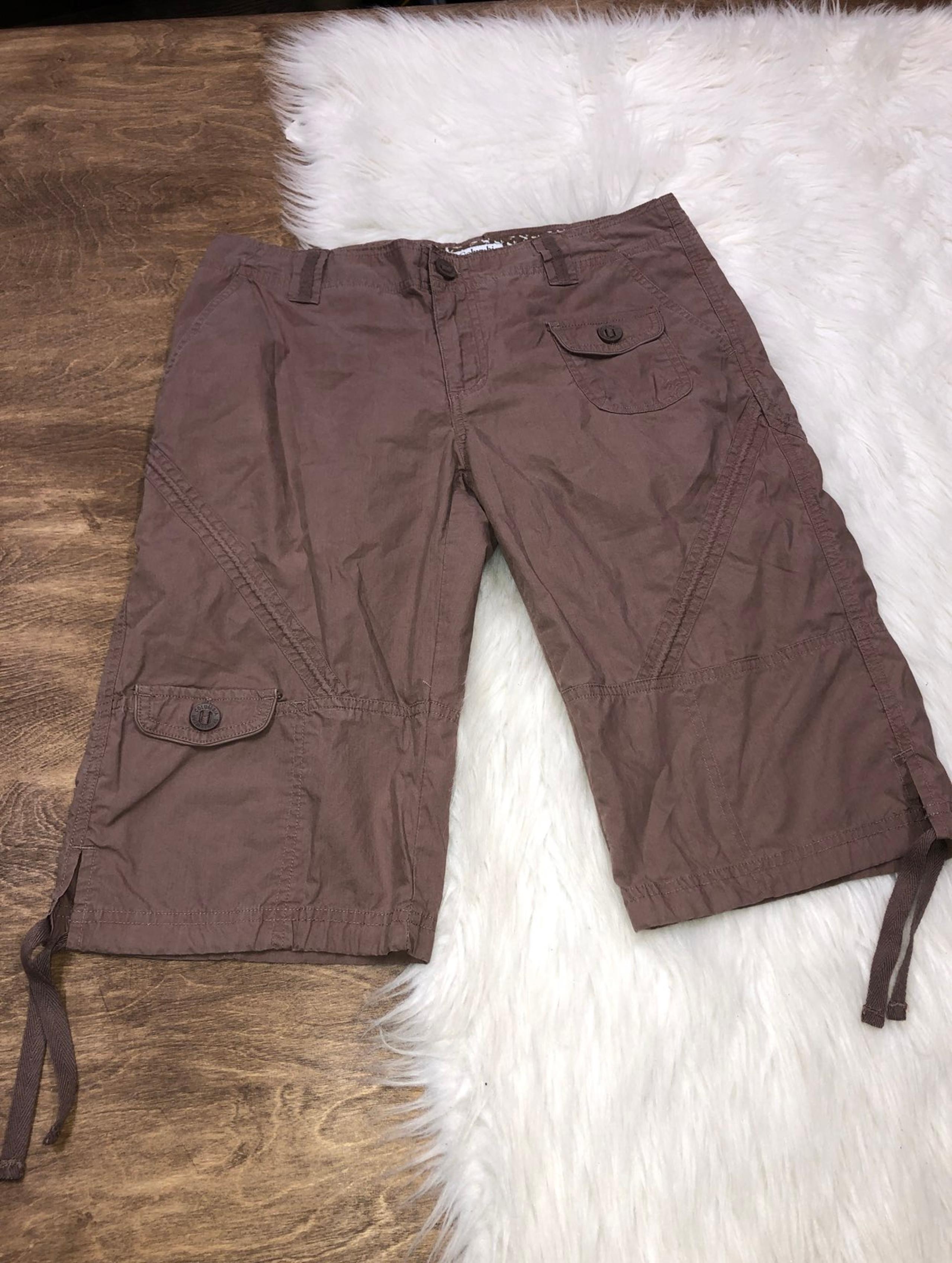 columbia brown cargo shorts size 8