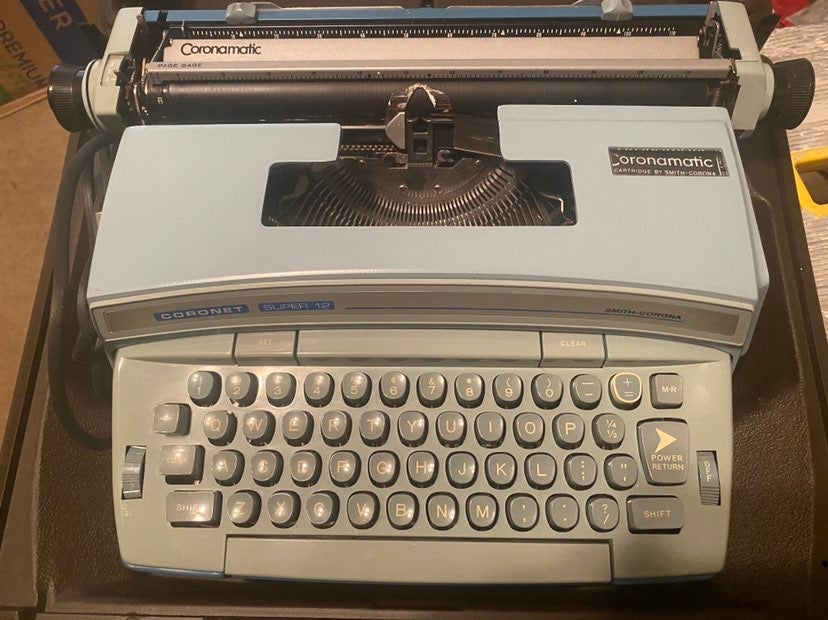 Smith-Corona super 12 typewriter