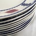 Vintage Adams Lancaster 8-inch Salad Plates SET OF 10 Real English Ironstone