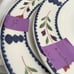 Vintage Adams Lancaster 8-inch Salad Plates SET OF 10 Real English Ironstone