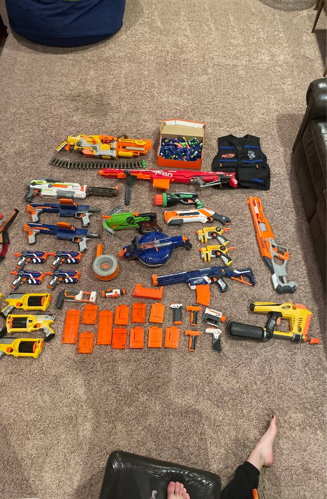 Nerf collection