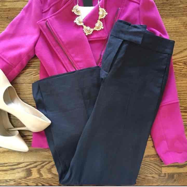 ADAM LIPPES NWT Wide Leg Linen Trousers