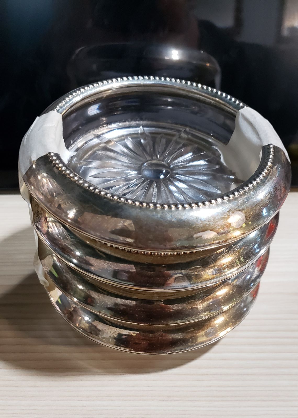 Sterling Coasters set