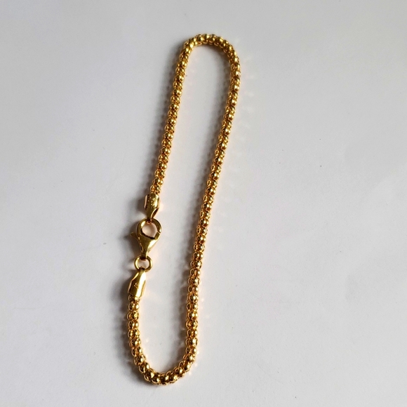 Sterling Silver 925 Popcorn Bracelet