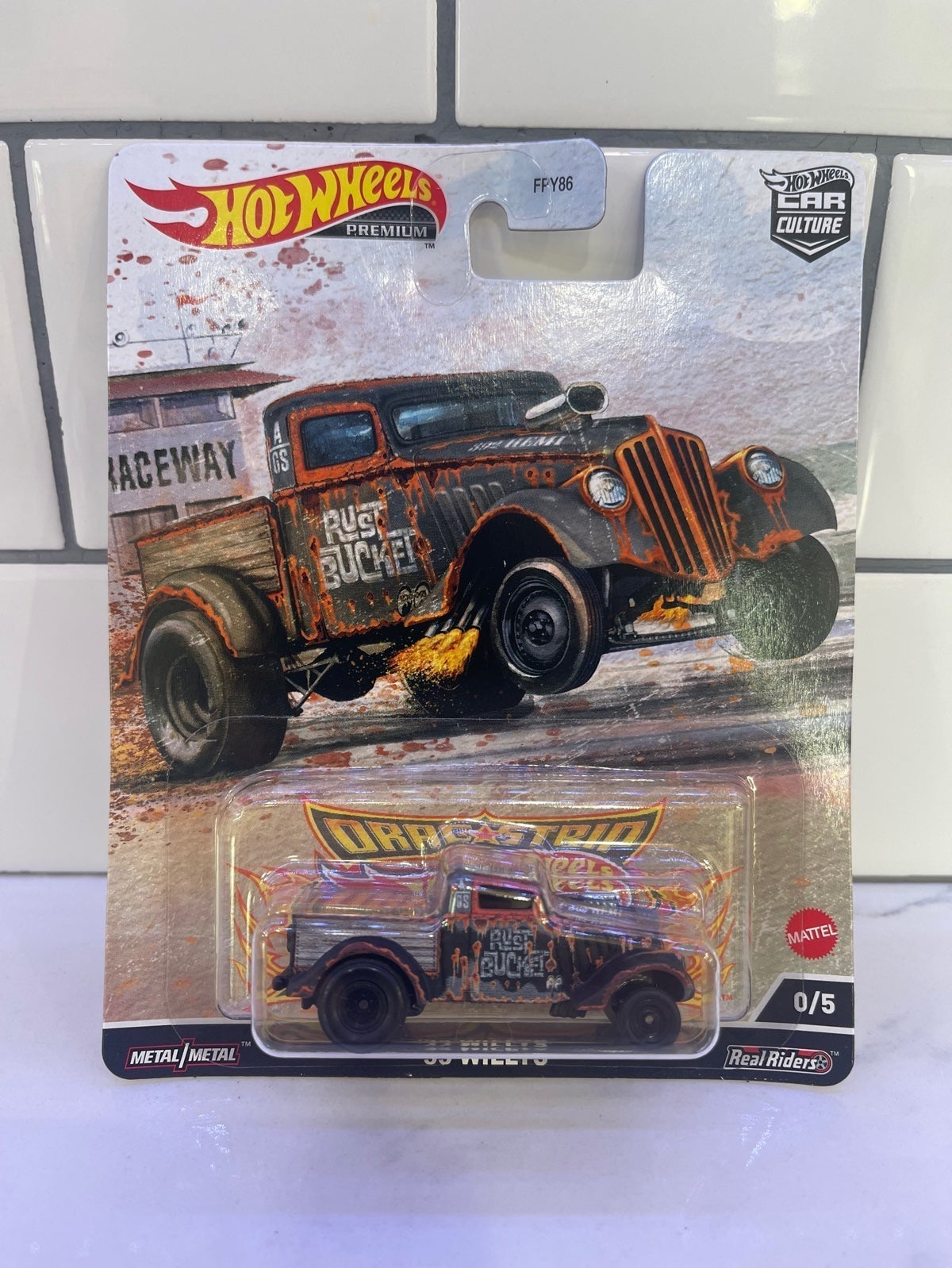 Hot Wheels Premium Car Culture 2023 Drag Strip '33 Willy's Gasser Pick Up Chase