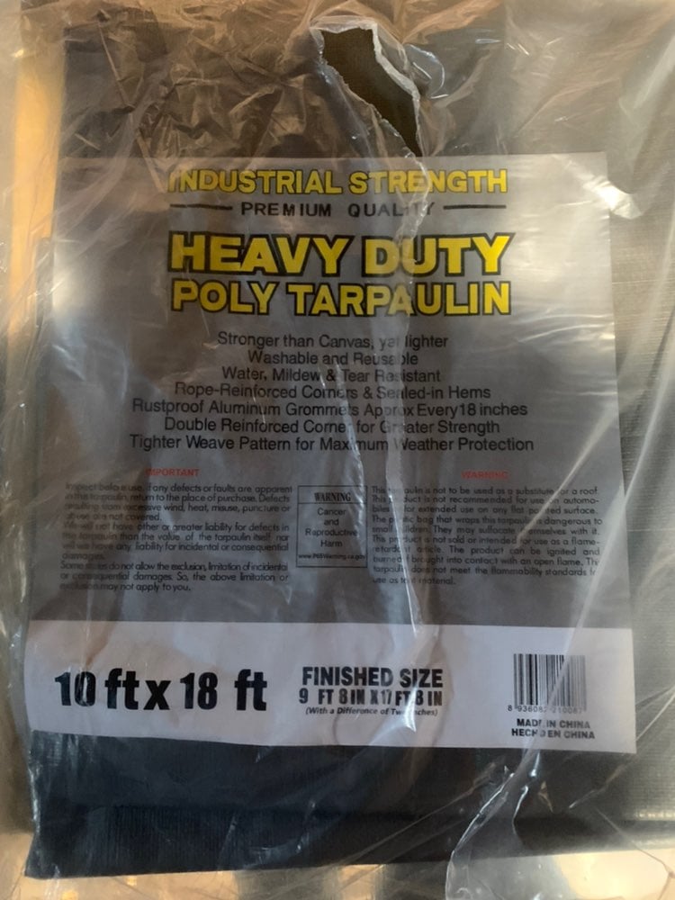 Tarp brand new 10x18