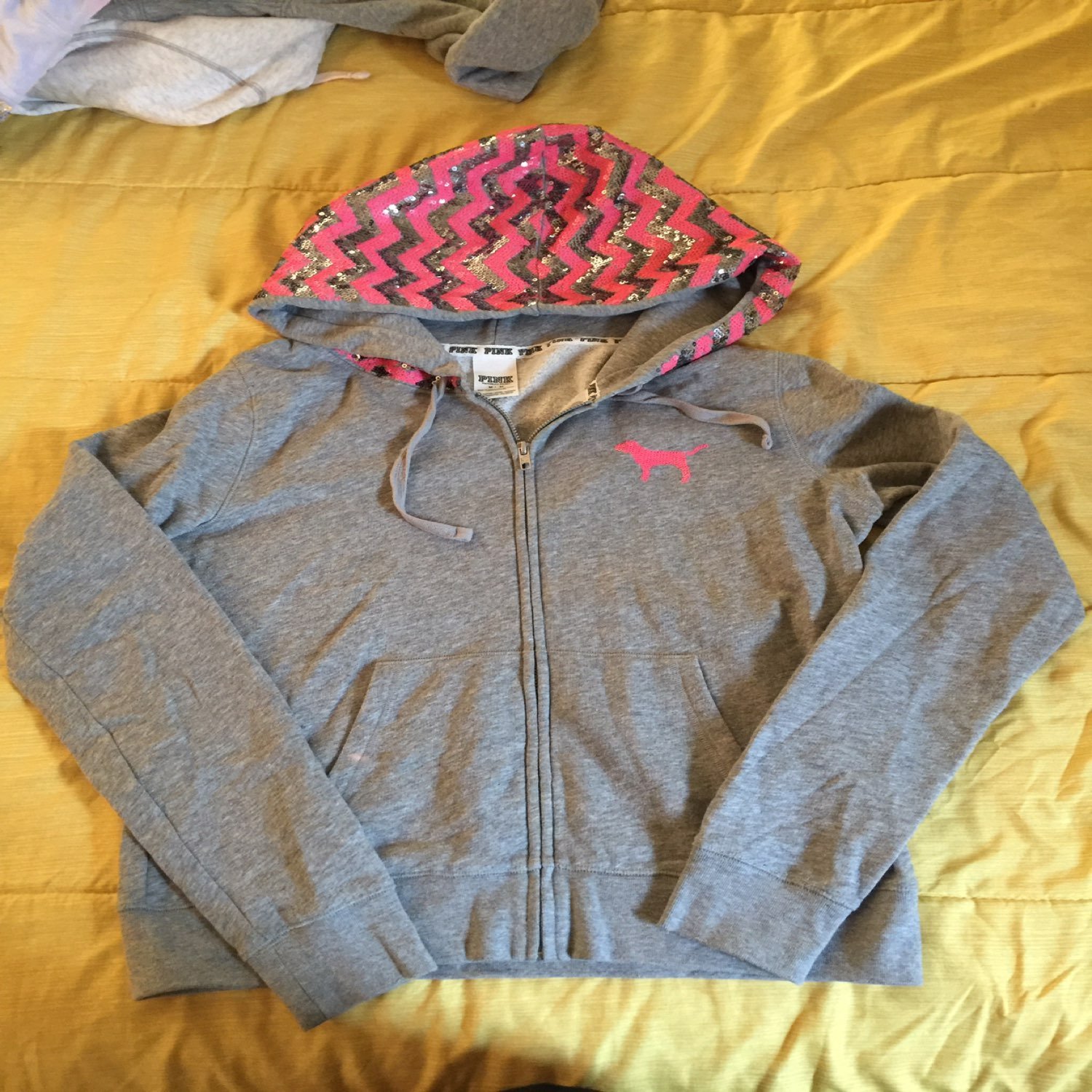 HTF VS PINK Bling Hoodie