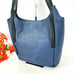 Valentina Made in Italy Womens Leather Hobo Bag Handbag Ocean Great for Gift NEW