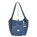 Valentina Made in Italy Womens Leather Hobo Bag Handbag Ocean Great for Gift NEW