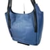 Valentina Made in Italy Womens Leather Hobo Bag Handbag Ocean Great for Gift NEW