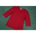 Burberry Brit 3/4 Sleeve Red T-shirt Size Medium