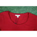 Burberry Brit 3/4 Sleeve Red T-shirt Size Medium