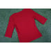 Burberry Brit 3/4 Sleeve Red T-shirt Size Medium