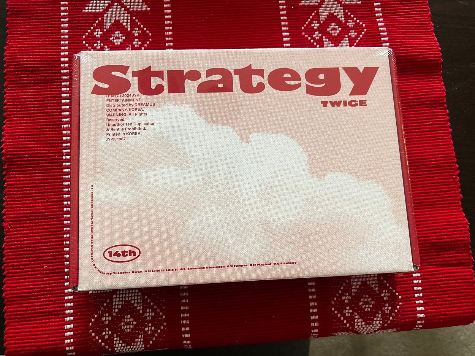 Twice Strategy Album - Step 1 - signed!! Sealed