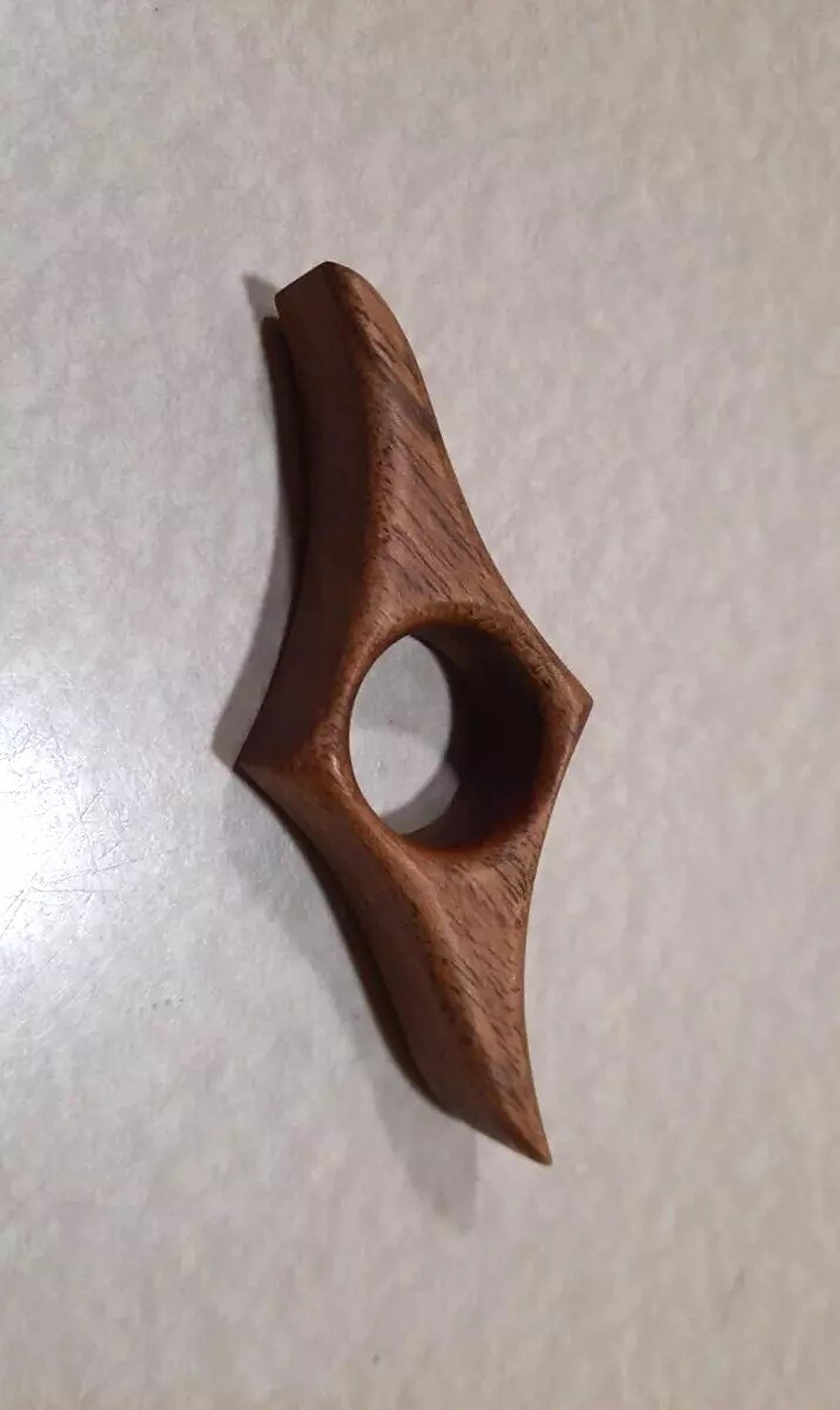 Walnut Book Page Holder Smooth Finish Wood Book Holder for Reading