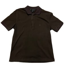 Rare Vintage Designer Gucci Mocha Polo Size Large