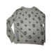 360 Cashmere Skull Cashmere Riley Skull-Print Gray Cashmere Sweater size small 1