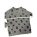 360 Cashmere Skull Cashmere Riley Skull-Print Gray Cashmere Sweater size small 1
