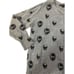 360 Cashmere Skull Cashmere Riley Skull-Print Gray Cashmere Sweater size small 1