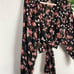 A.L.C. Carla Floral Silk Wrap Blouse Top E154