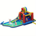 Lifezeal Inflatable Kid Bounce House Slide, Climbing Wall, Splash Water Park, Po