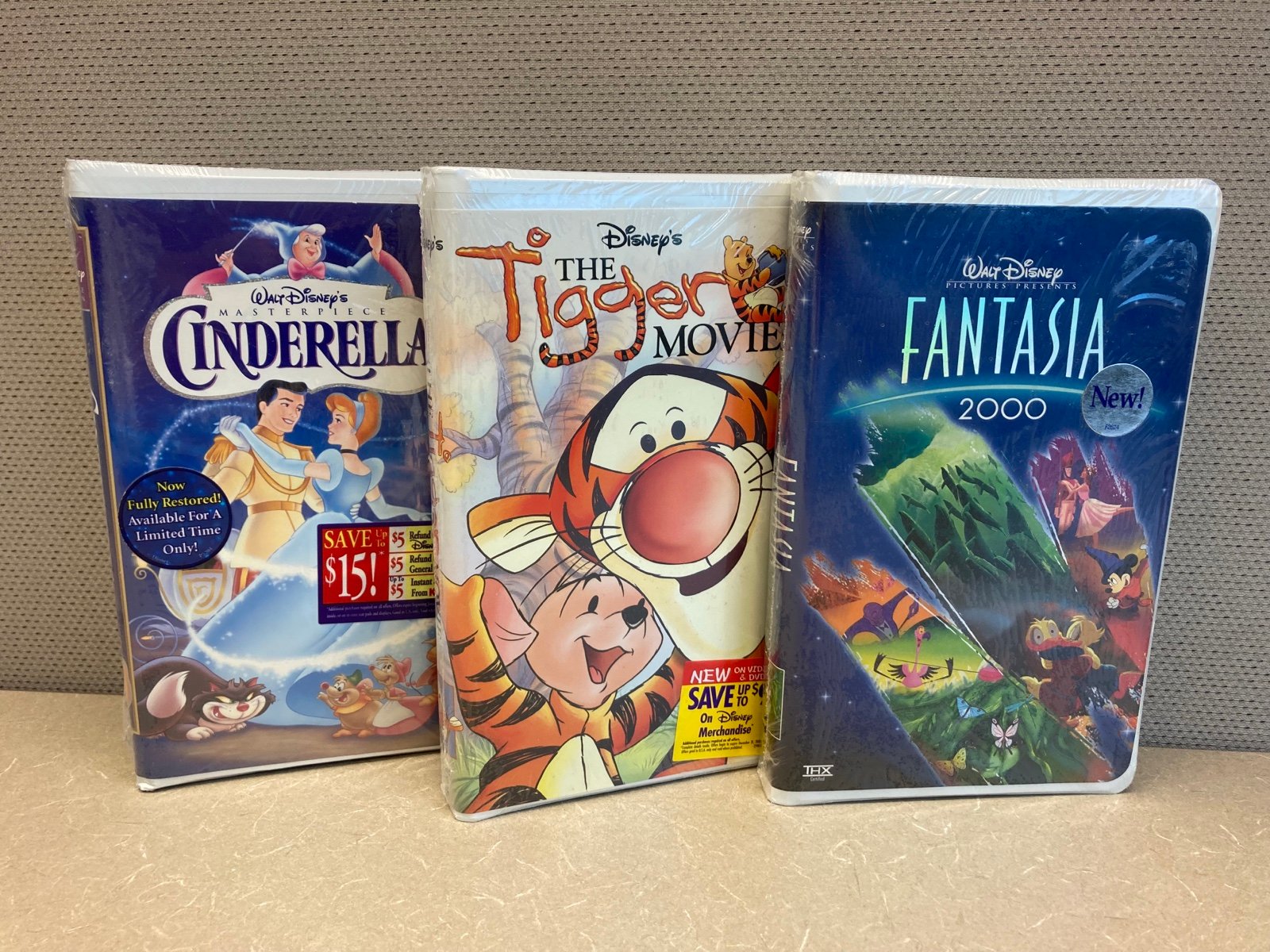 Disney (SEALED) VHS Lot