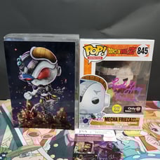 Mecha Frieza - Dragonball Z funko 845 signed by Linda young