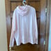 Sweaty Betty Luxe Fleece Hoodie in Baby Pink