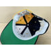 Vintage Michigan Wolverines Split All Over Snapback Hat American Needle 90s EUC
