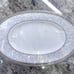 Noritake Lenore Platinum China Butter Relish Dish BRAND NEW