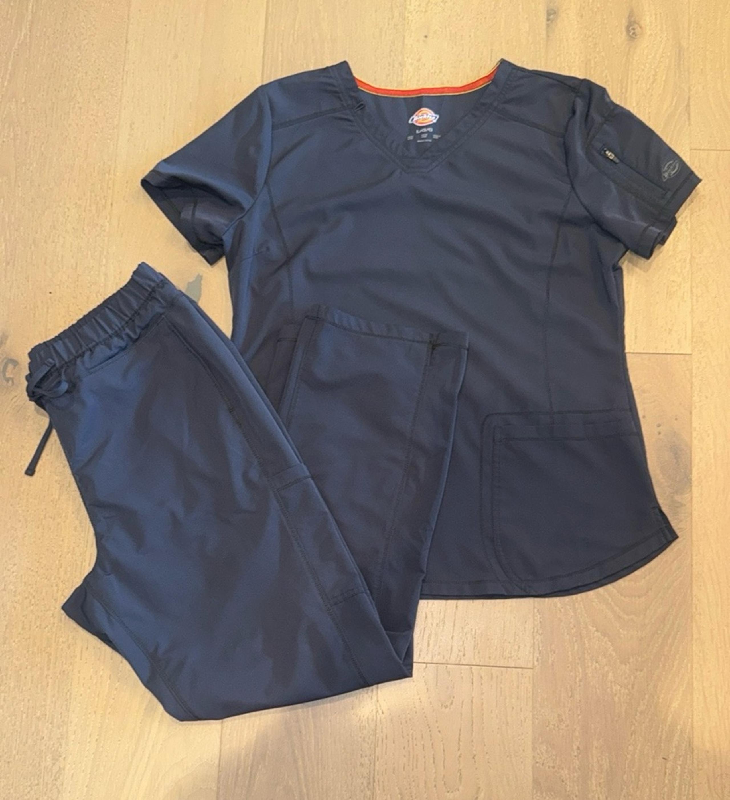 Dickies Gray Scrub Set