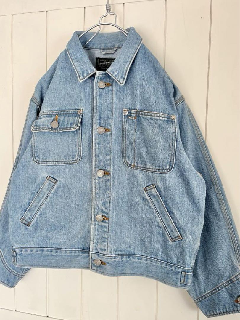 Polo Ralph Lauren 80s 90s Polo Country Polo Bear Denim