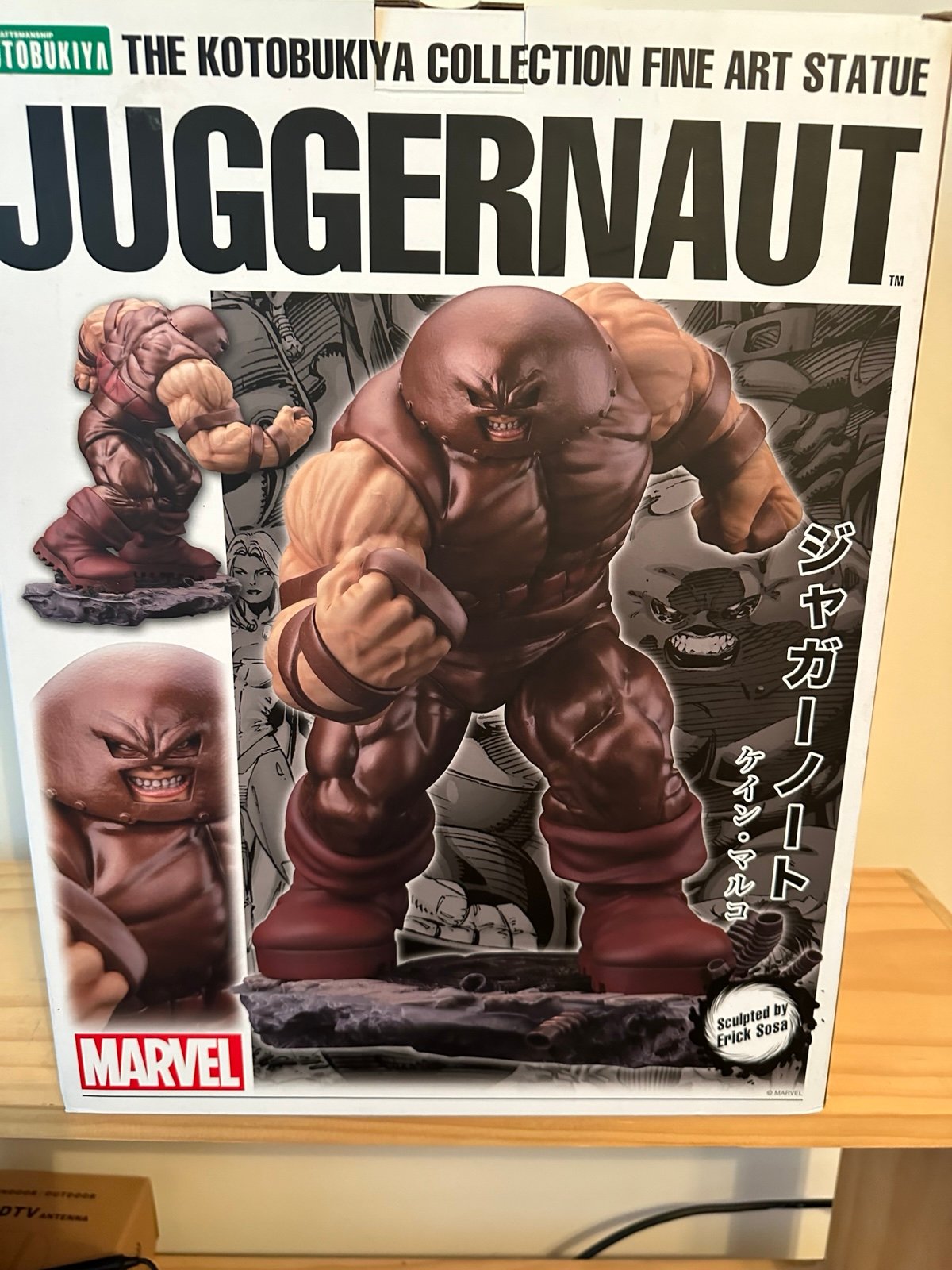 Juggernaut Kotobukiya X-Men Danger Room Series Marvel Comics Presents