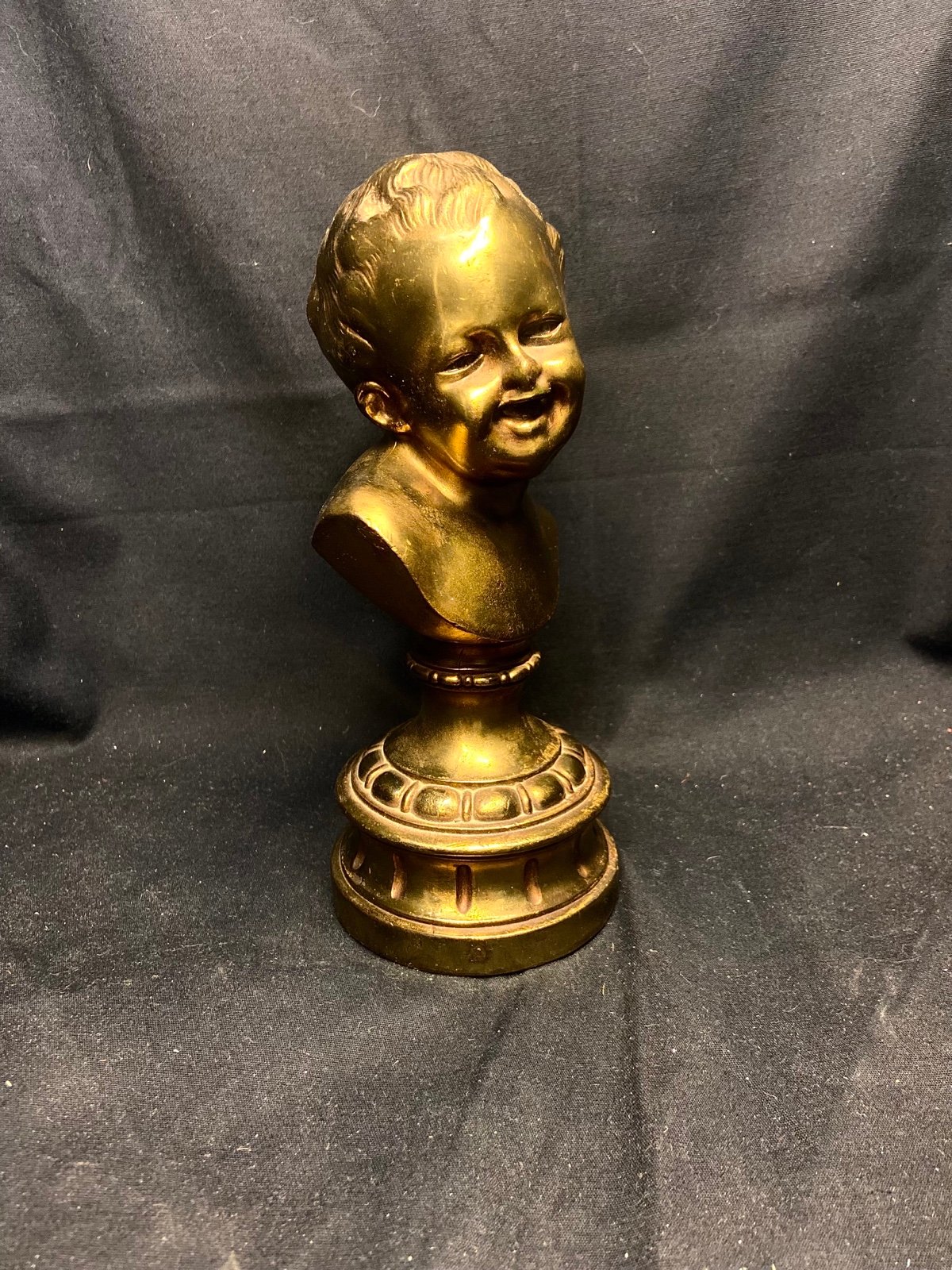 Vintage Bronze Bust