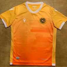 Macron Kid’s Away Jersey for Football Federation of Armenia (3T / Brand New)