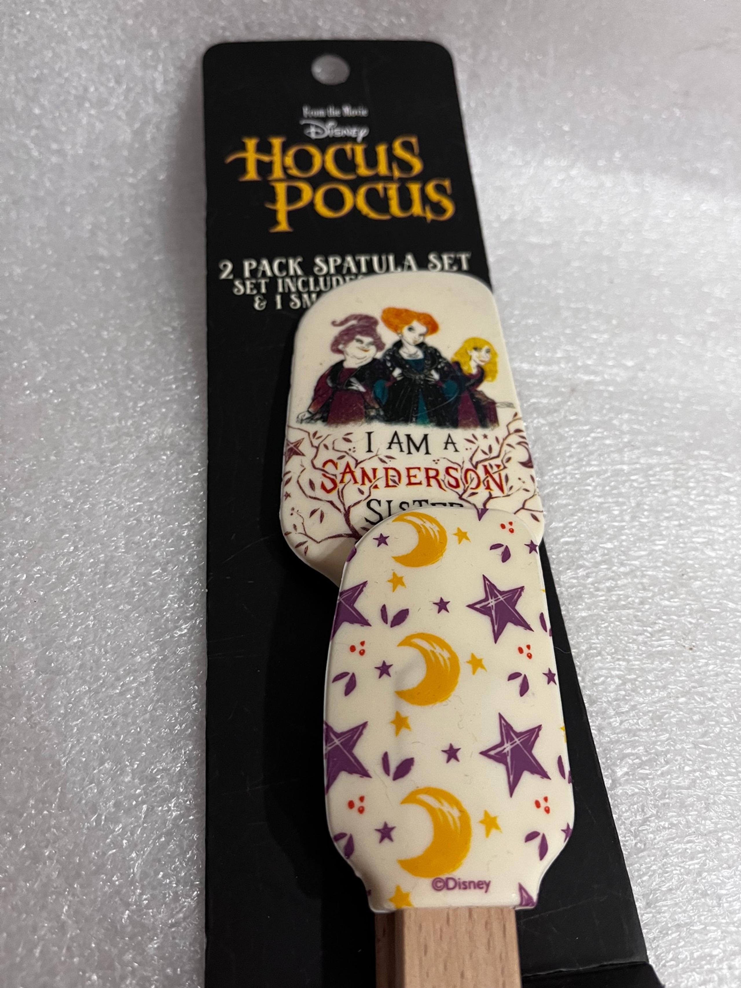 Disney’s HOCUS POCUS Sanderson Sisters 2 Pack Spatula Set 1 Large 1 Small