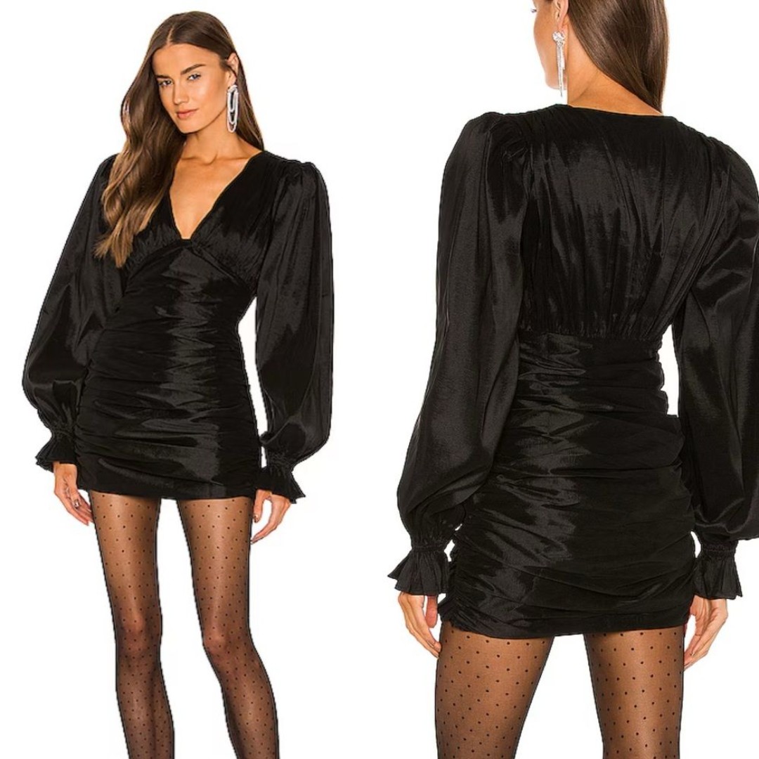 Lovers and Friends New Black Tyra Mini Dress Small