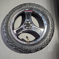 Chao Yang H-5102 62-203 (12.5x2.25) Scooter Tire & Wheel (6 Lug) New