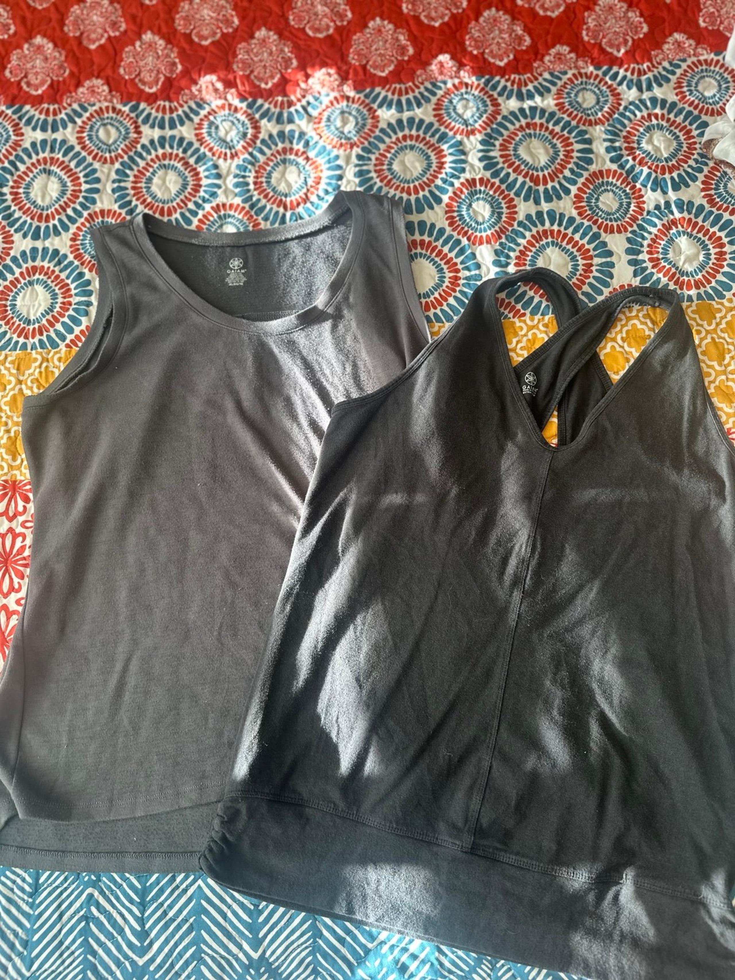 GAIAM WOMEN CASUAL LOUNGE TANK TOP SLEEVELESS SHIRT TOP XL