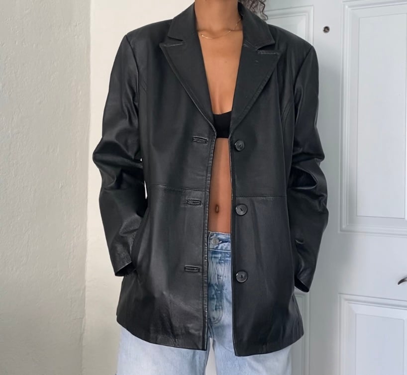Vintage Leather Jacket