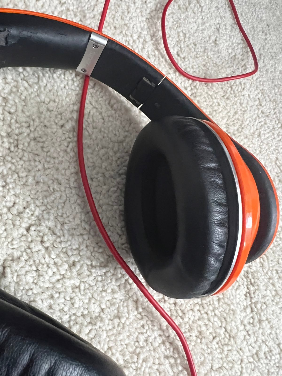 Beats by Dre Studio Headphones Orange store With Original Case