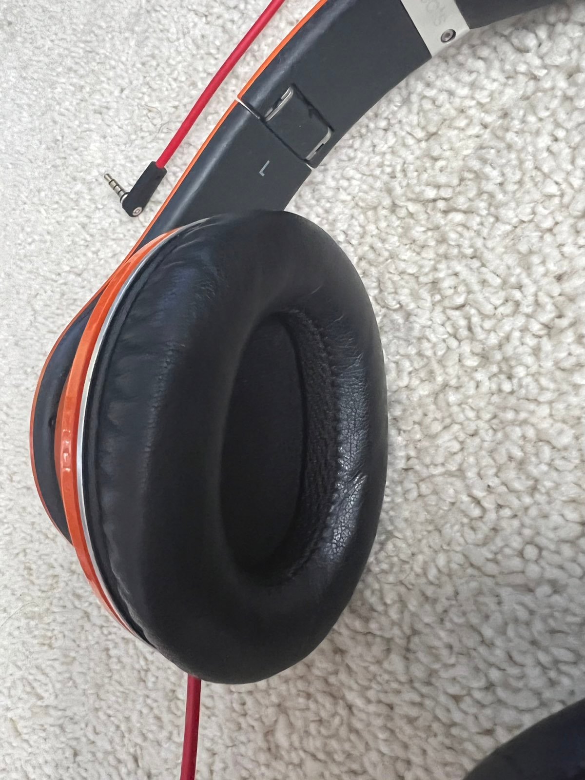 Beats by Dre Studio Headphones Orange store With Original Case