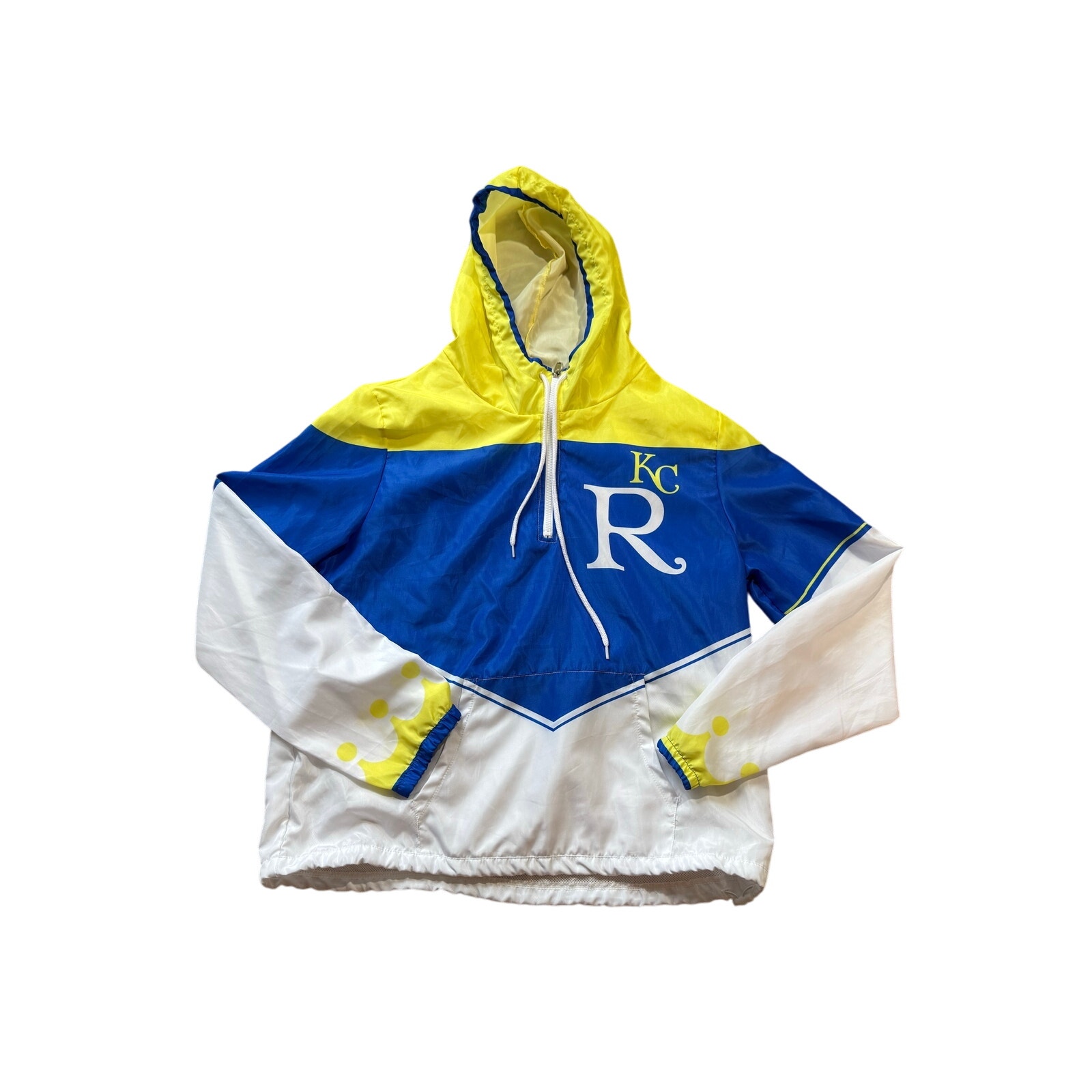 Kansas City Royals 90 jacket; baseball, 90's theme; size Large