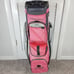 Ping Traverse 14 Way Cart Bag 7 Zip Pockets Gray Red Black Missing Zipper Tabs