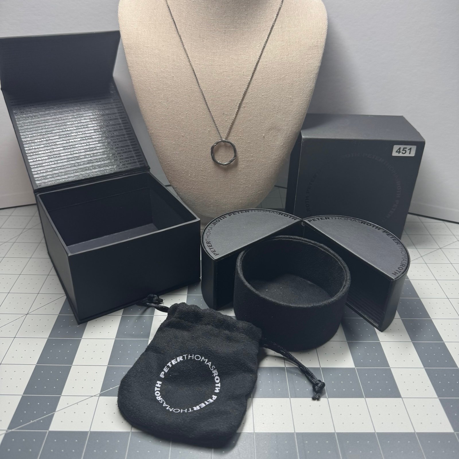 Peter Thomas Roth Fine Jewelry Sterling Silver Necklace #451